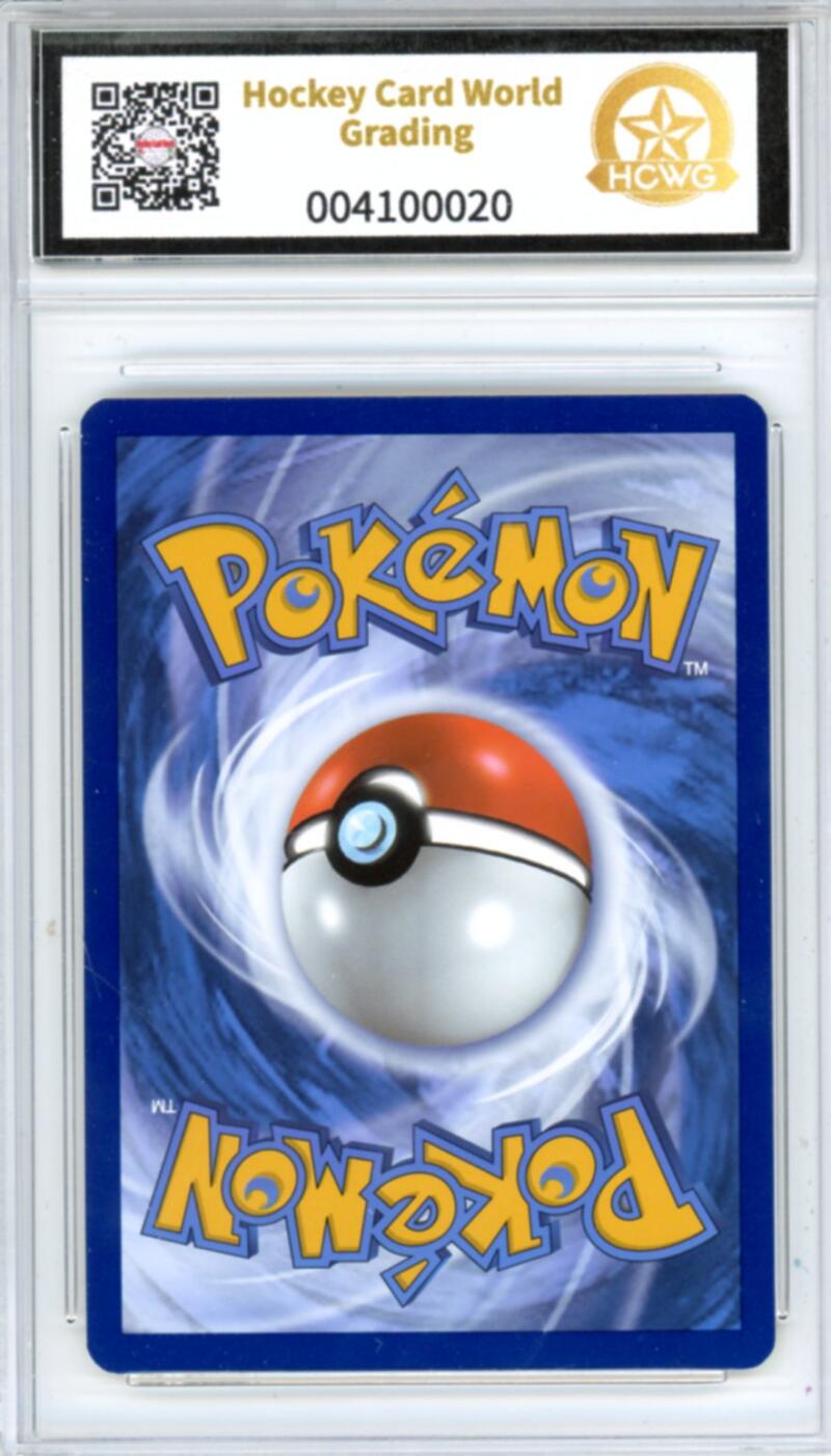 2022 Pokemon Silver Tempest #154/195 Earthen Seal Stone Holo Graded HCWG 9 Image 2