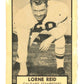 1962 Topps CFL #33 Lorne Reid Football Trading Card  V103086 Image 1