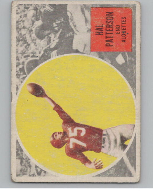 1960 Topps CFL #46 Hal Patterson Football Trading Card  V103088 Image 1