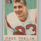 1959 Topps CFL #58 Dave Thelen Football Trading Card  V103097 Image 1