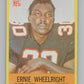 1967 Philadelphia #11 Ernie Wheelwright UER Football Trading Card  V103099 Image 1