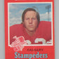 1971 O-Pee-Chee CFL #120 Lanny Boleski Football Trading Card  V103112 Image 1