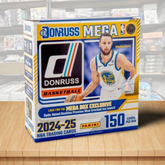 2024-25 Donruss Basketball Factory Sealed Mega Box - 10 Packs / 15 Card Packs Image 1