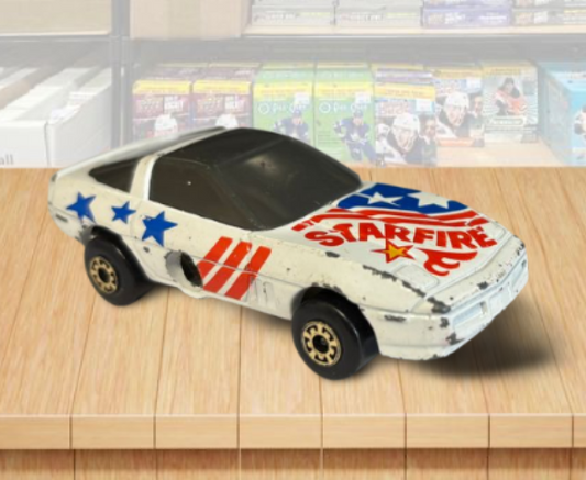 1983 Matchbox Mega Blaster Cap Cars Starfire Corvette Vintage Toy Car Image 1