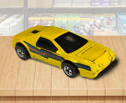 1983 Hot Wheels Crack-Ups Cruiser Yellow Vintage Toy Car Made in Hong Kong Image 1