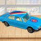 1979 Yatming BMW 2800 Blue Diecast Vintage Toy Car Made in Hong Kong Image 1