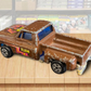 1980 Yatming Chevy Stepside Pickup Truck Flash Brown Vintage Toy Car Hong Kong Image 2