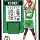 2020-21 Panini Contenders Rookie Ticket Swatches #6 Aaron Nesmith Jersey V103113 Image 1