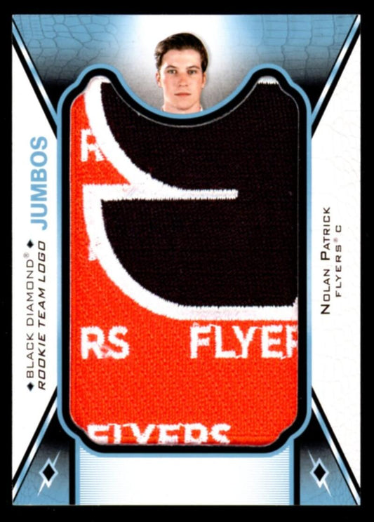 2017-18 Black Diamond Rookie Team Logo Jumbos Nolan Patrick Hockey RC V103114 Image 1