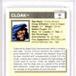 1990 Impel Marvel Universe I #50 Cloak Graded Gem-Mint HCWG 9 Image 2