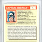 1990 Impel Marvel Universe I #1 Captain America Graded Mint HCWG 7 Image 2