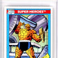 1990 Impel Marvel Universe I #6 Thing Graded Mint HCWG 7 Image 1