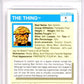 1990 Impel Marvel Universe I #6 Thing Graded Mint HCWG 7 Image 2