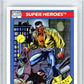 1990 Impel Marvel Universe I #12 Power Man Graded Gem Mint HCWG 10 Image 1