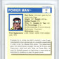 1990 Impel Marvel Universe I #12 Power Man Graded Gem Mint HCWG 10 Image 2