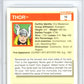 1990 Impel Marvel Universe I #18 Thor Graded NM-Mint HCWG 8 Image 2