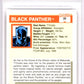 1990 Impel Marvel Universe I #20 Black Panther Graded Mint HCWG 9 Image 2