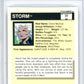 1990 Impel Marvel Universe I #2 Storm Graded Mint HCWG 9 Image 2
