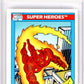 1990 Impel Marvel Universe I #33 Human Torch Graded NM-Mint HCWG 8 Image 1
