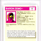 1990 Impel Marvel Universe I #53 Baron Zemo Graded Mint HCWG 9 Image 2