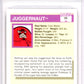 1990 Impel Marvel Universe I #55 Juggernaut Graded Mint HCWG 9 Image 2