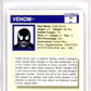 1990 Impel Marvel Universe I #73 Venom Graded Mint HCWG 7 Image 2