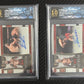 2022 Select UFC Octagon Action Signatures Auto Complete Graded HCWG Set 1-45  Image 4