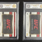 2022 Select UFC Octagon Action Signatures Auto Complete Graded HCWG Set 1-45  Image 5