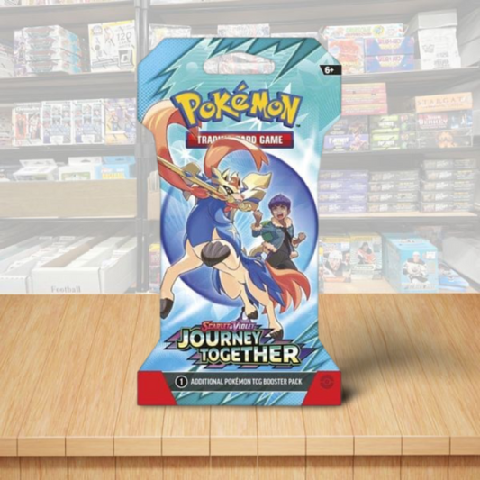 Pokemon Scarlet & Violet Stellar Journey Together Booster Sleeved Pack - Cover A Image 1