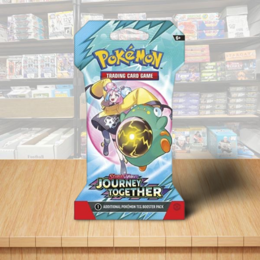 Pokemon Scarlet & Violet Stellar Journey Together Booster Sleeved Pack - Cover B Image 1
