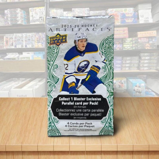 2025-26 Upper Deck Artifacts Hockey Retail PACK - 5 Cards Per Box Image 1