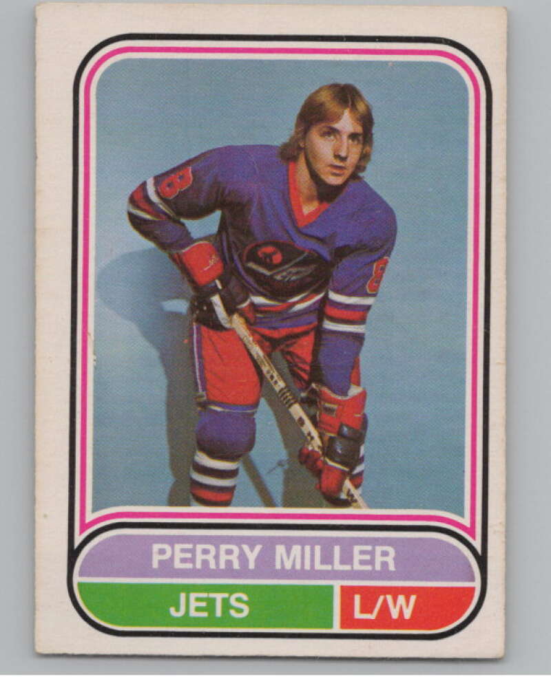 1975-76 O-Pee-Chee WHA #6 Perry Miller  RC Rookie Winnipeg Jets  V103142 Image 1