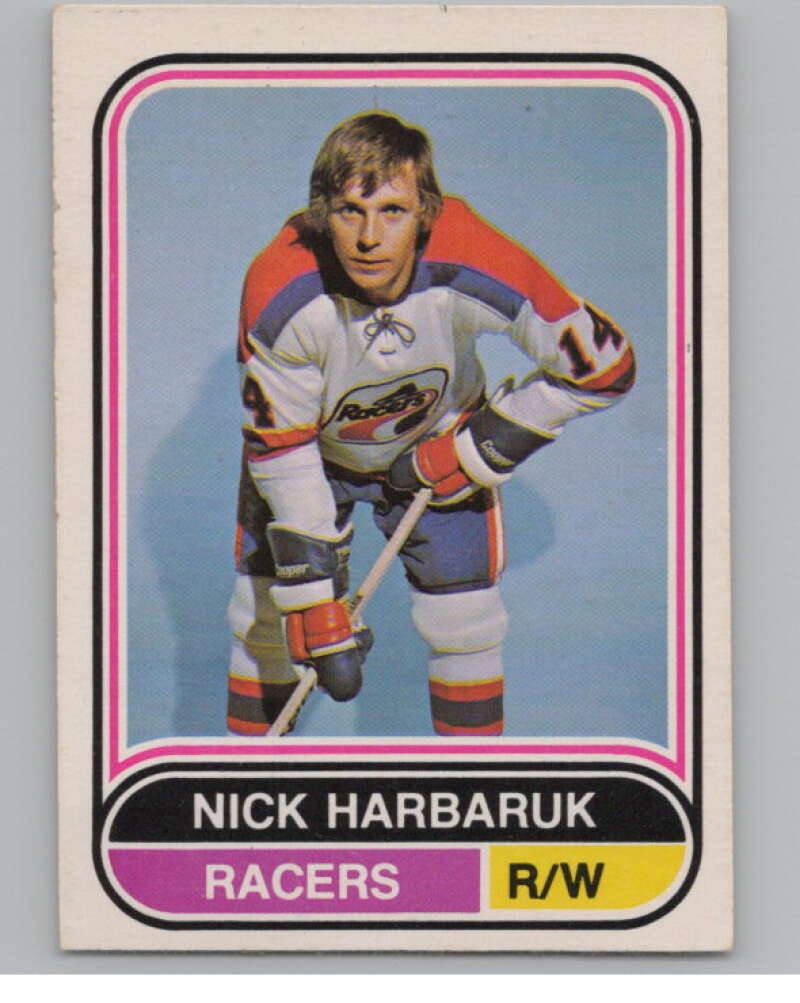 1975-76 O-Pee-Chee WHA #11 Nick Harbaruk  Indianapolis Racers  V103147 Image 1