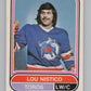 1975-76 O-Pee-Chee WHA #13 Lou Nistico  RC Rookie Toronto Toros  V103149 Image 1