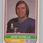 1975-76 O-Pee-Chee WHA #21 John Schella  RC Rookie Houston Aeros  V103157 Image 1