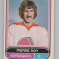 1975-76 O-Pee-Chee WHA #25 Pierre Roy  RC Rookie Quebec Nordiques  V103159 Image 1