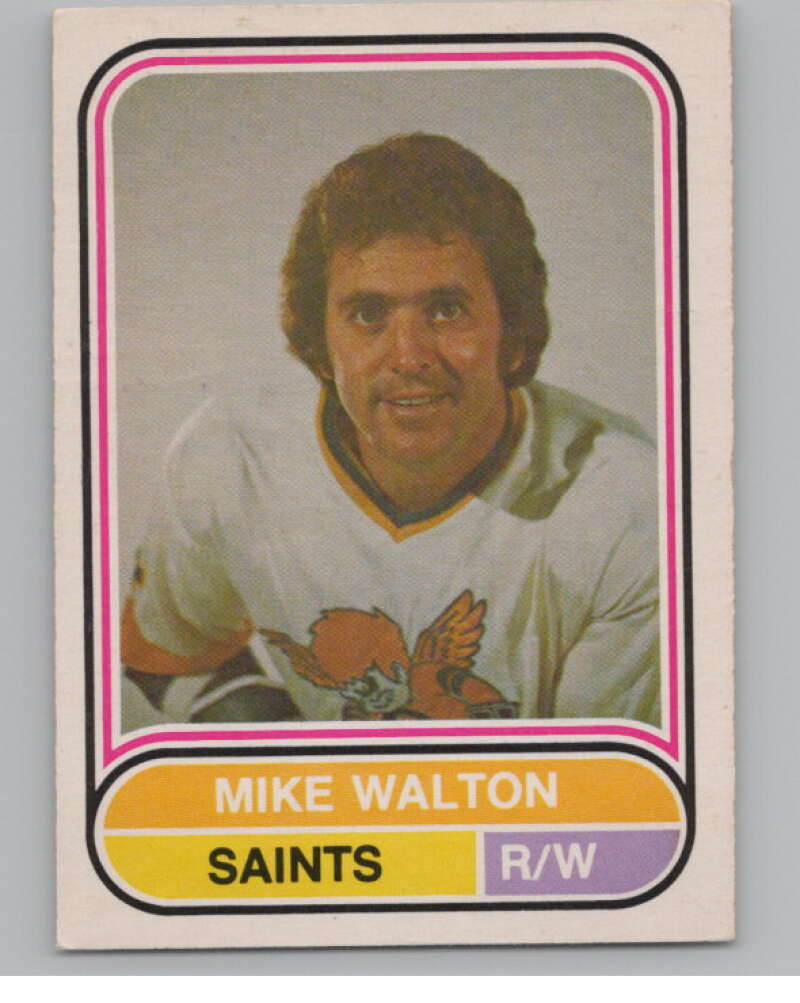 1975-76 O-Pee-Chee WHA #26 Mike Walton  Minnesota Fighting Saints  V103160 Image 1