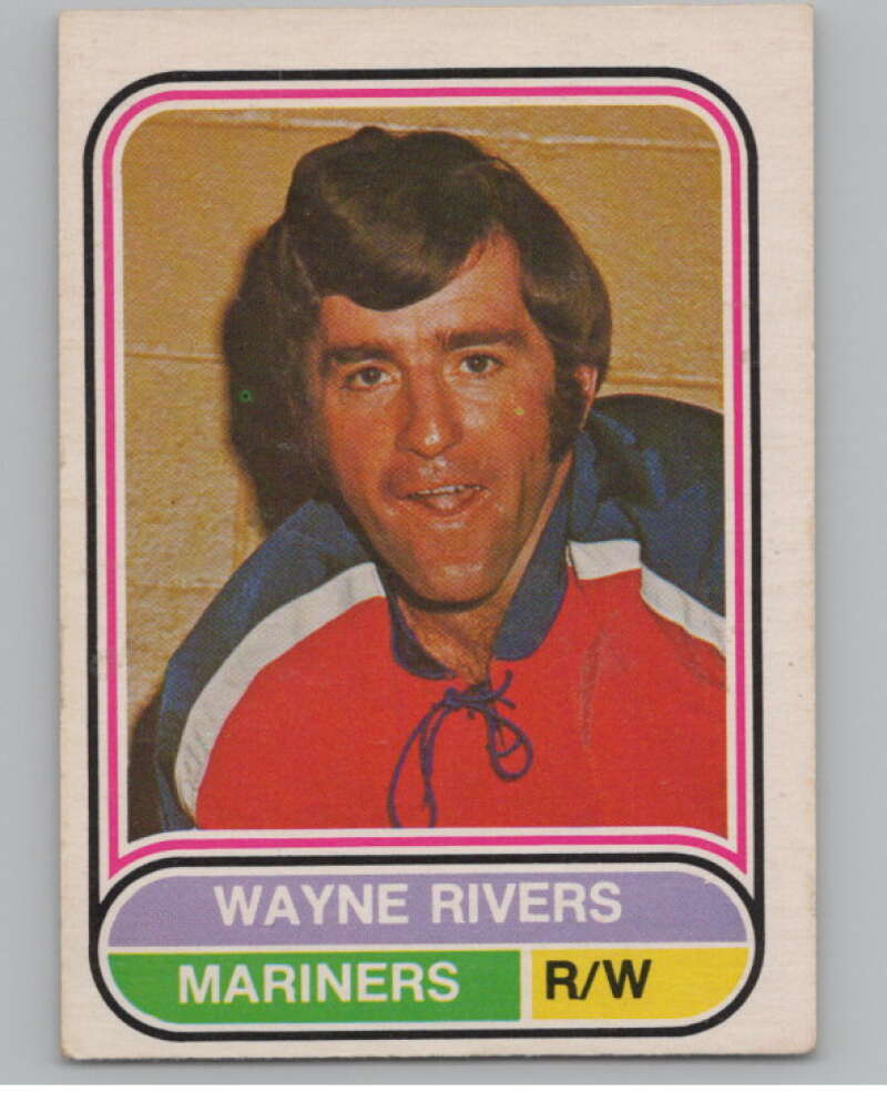 1975-76 O-Pee-Chee WHA #38 Wayne Rivers  San Diego Mariners  V103177 Image 1