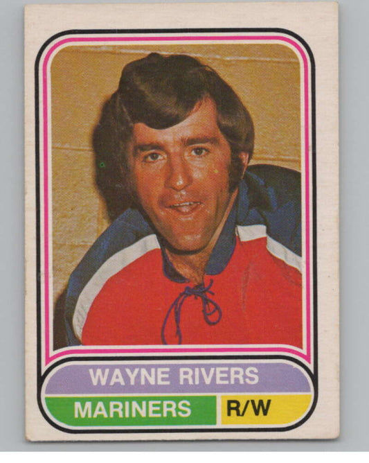 1975-76 O-Pee-Chee WHA #38 Wayne Rivers  San Diego Mariners  V103177 Image 1