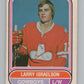 1975-76 O-Pee-Chee WHA #46 Larry Israelson  RC Rookie Calgary Cowboys  V103181 Image 1