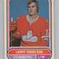 1975-76 O-Pee-Chee WHA #46 Larry Israelson  RC Rookie Calgary Cowboys  V103183 Image 1