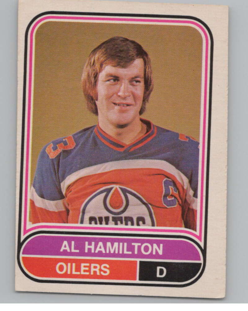 1975-76 O-Pee-Chee WHA #49 Al Hamilton  Edmonton Oilers  V103185 Image 1