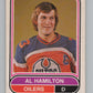 1975-76 O-Pee-Chee WHA #49 Al Hamilton  Edmonton Oilers  V103186 Image 1