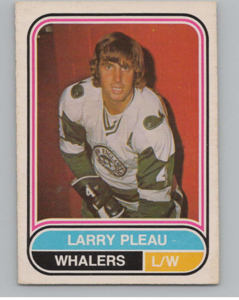 1975-76 O-Pee-Chee WHA #56 Larry Pleau  RC Rookie New England Whalers  V103197 Image 1