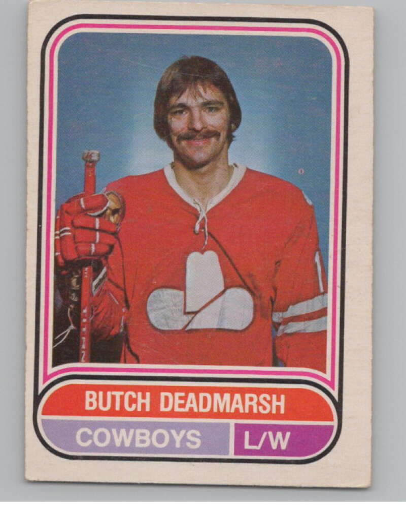 1975-76 O-Pee-Chee WHA #59 Butch Deadmarsh  RC Rookie Calgary Cowboys  V103199 Image 1