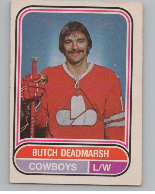 1975-76 O-Pee-Chee WHA #59 Butch Deadmarsh  RC Rookie Calgary Cowboys  V103199 Image 1