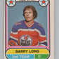 1975-76 O-Pee-Chee WHA #69 Barry Long AS  Edmonton Oilers  V103205 Image 1