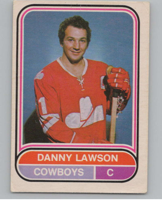 1975-76 O-Pee-Chee WHA #86 Danny Lawson  Calgary Cowboys  V103229 Image 1