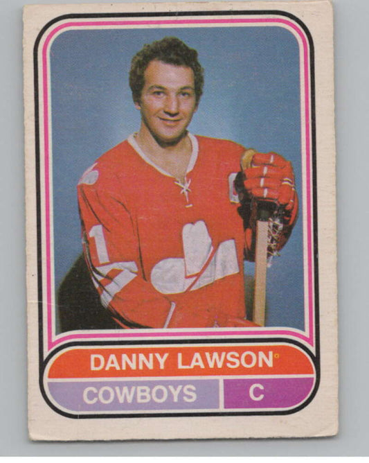 1975-76 O-Pee-Chee WHA #86 Danny Lawson  Calgary Cowboys  V103230 Image 1