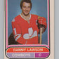 1975-76 O-Pee-Chee WHA #86 Danny Lawson  Calgary Cowboys  V103231 Image 1